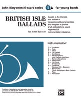 British Isle Ballads Concert Band sheet music cover Thumbnail